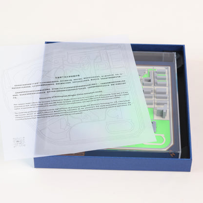 Custom 3D Printed Campus Scale Model – University or College Miniature