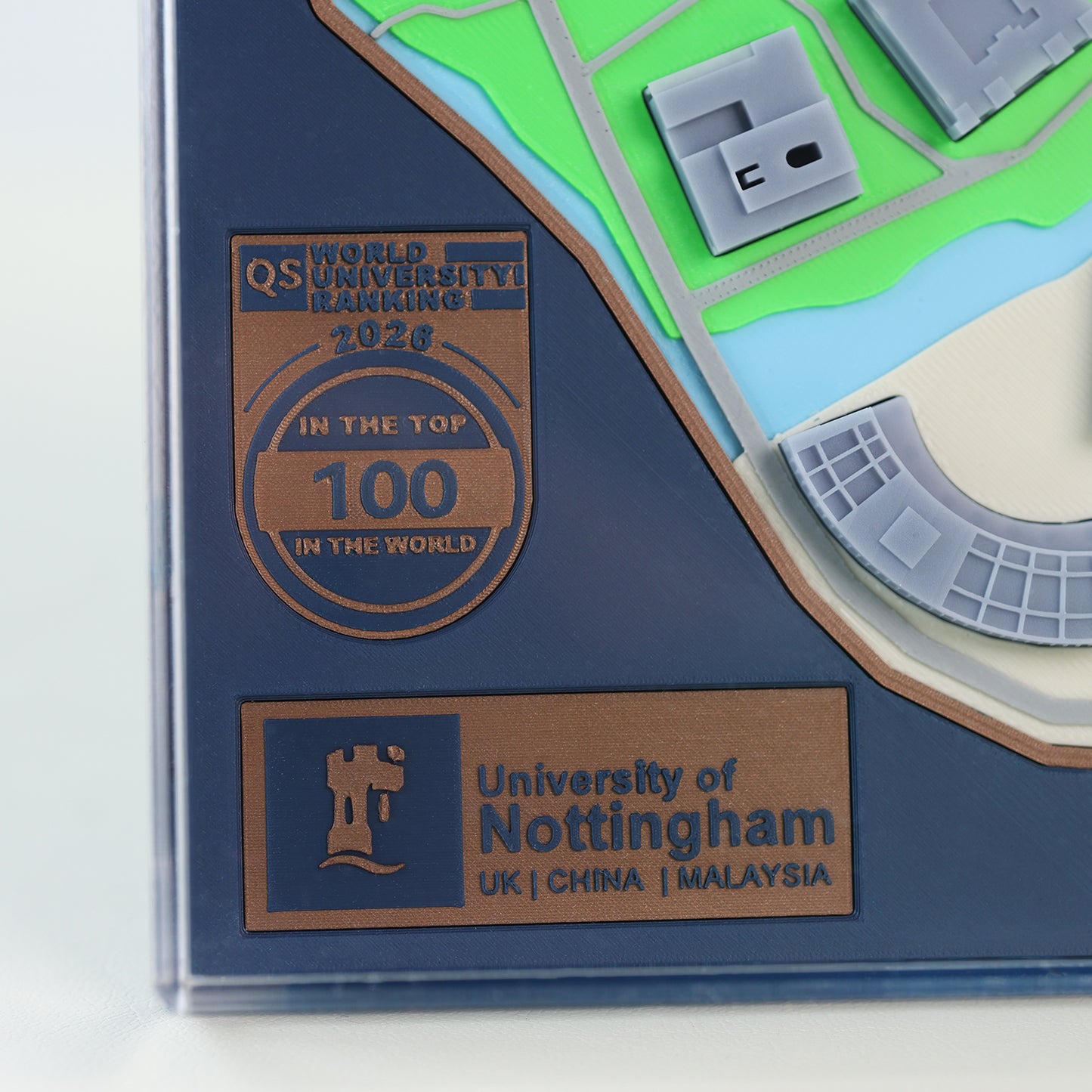 Custom 3D Printed Campus Scale Model – University or College Miniature