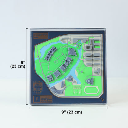 Custom 3D Printed Campus Scale Model – University or College Miniature