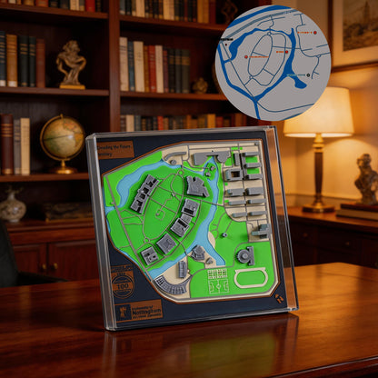 Custom 3D Printed Campus Scale Model – University or College Miniature